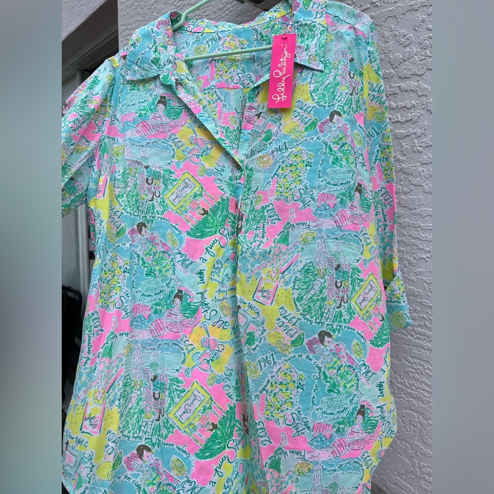 Lilly Pulitzer Captiva Tunic new w/tag.